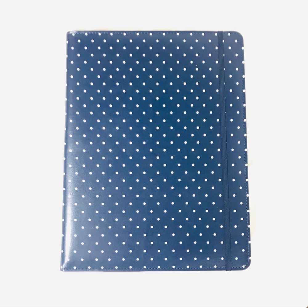 NWT Kate Spade Larabee Polka Dot Notepad Folio